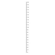 Height Measurement Tools - Height Indicator Ruler for Wall - Growth Chart Stickers for Children and Adults - Versatile Measuring Rod for Home Use - Easy Installation Height Marker - Height Tracking