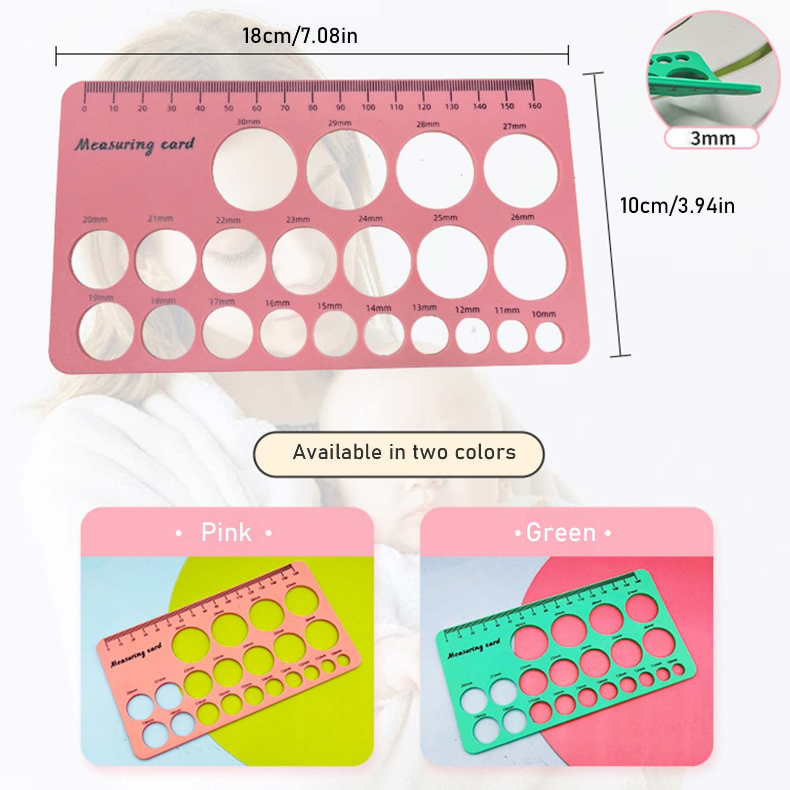 Measuring Tools Nipple Ruler Nipple Measuring Ruler For Flange Size ...