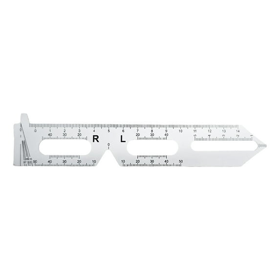 Measuring Tools Pupil Distance Ruler for Optical Stores with Clear Data Marking and Easy 59 Inch PD Tool for Precise Eyewear Measurements and Accurate Pupillary Distance Readings