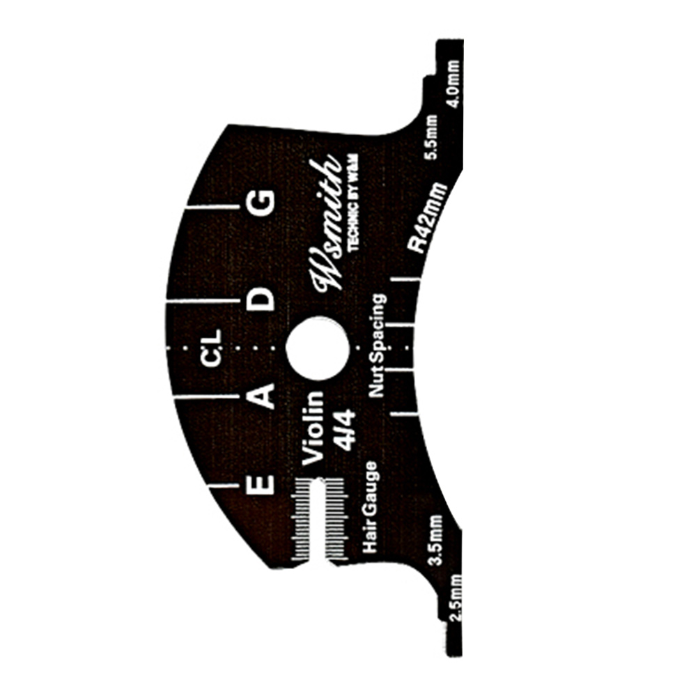 Measuring Tools Violin Fingerboard Template Plastic Kalimba Stickers