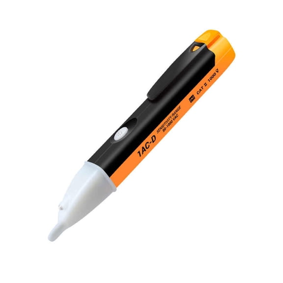 Measuring Tools Voltage Tester Non Voltage Tester 0 10V AC Pen Adjustable Sensitivity with LED Flashlight Pocket for AC Circuit Testing