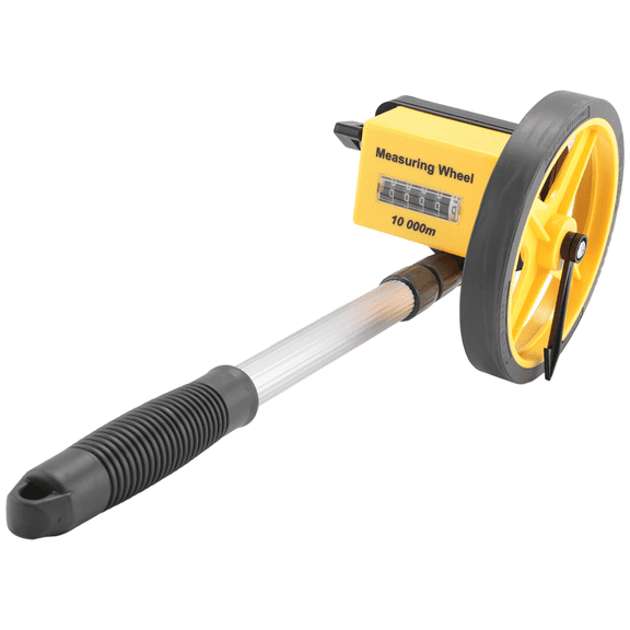 Measuring Wheel Distance Measurer Plastic 17.72 x 6.3 5.51in for Surveyors(Small Wheel, 12)
