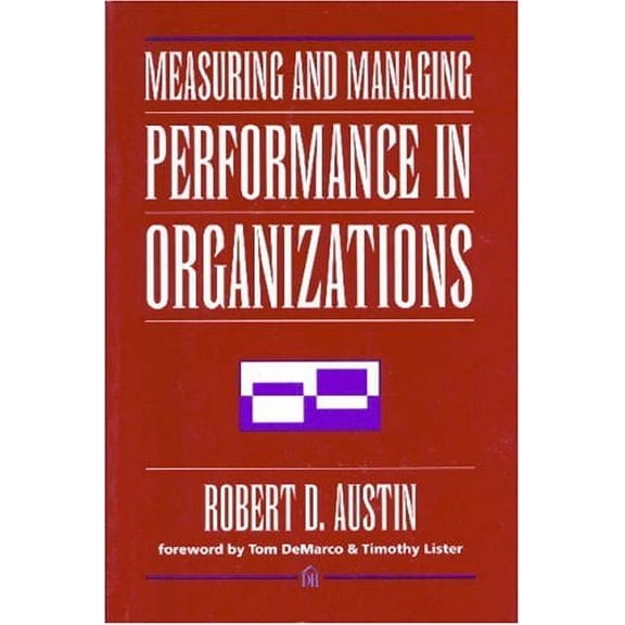 Pre-Owned Measuring and Managing Performance in Organizations, 9780932633361, 0932633366, Paperback,