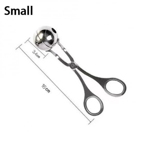 Meat Ball Maker Tool Stainless Steel Clip Round Rice Ball Shaper Spoon Meatball Making Mold Non Stick Stuffed Kitchen Gadget.
