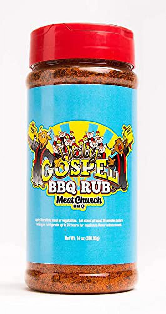 Meat Church BBQ Rub Combo Holy Gospel (14 oz) and VooDoo (14 oz) BBQ