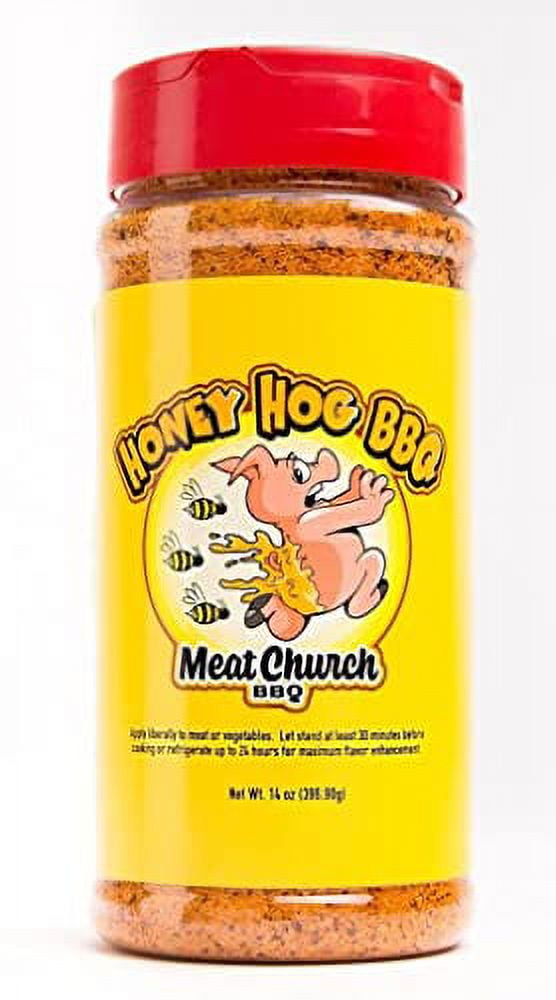 Meat Church BBQ Rub Combo Honey Hog (14 oz) and Holy Gospel (14 oz
