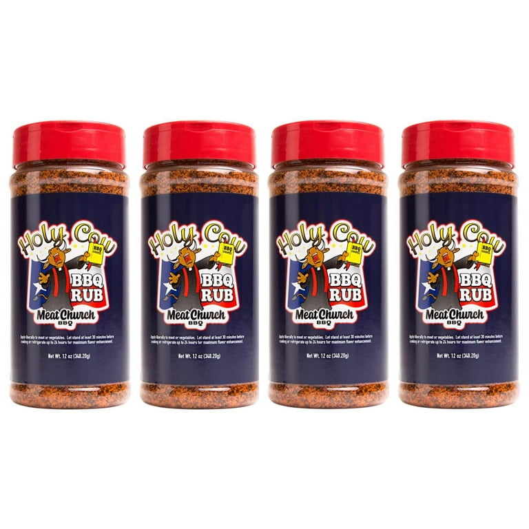 Meat Church Holy Cow BBQ Rub and Seasoning for Meat and Vegetables