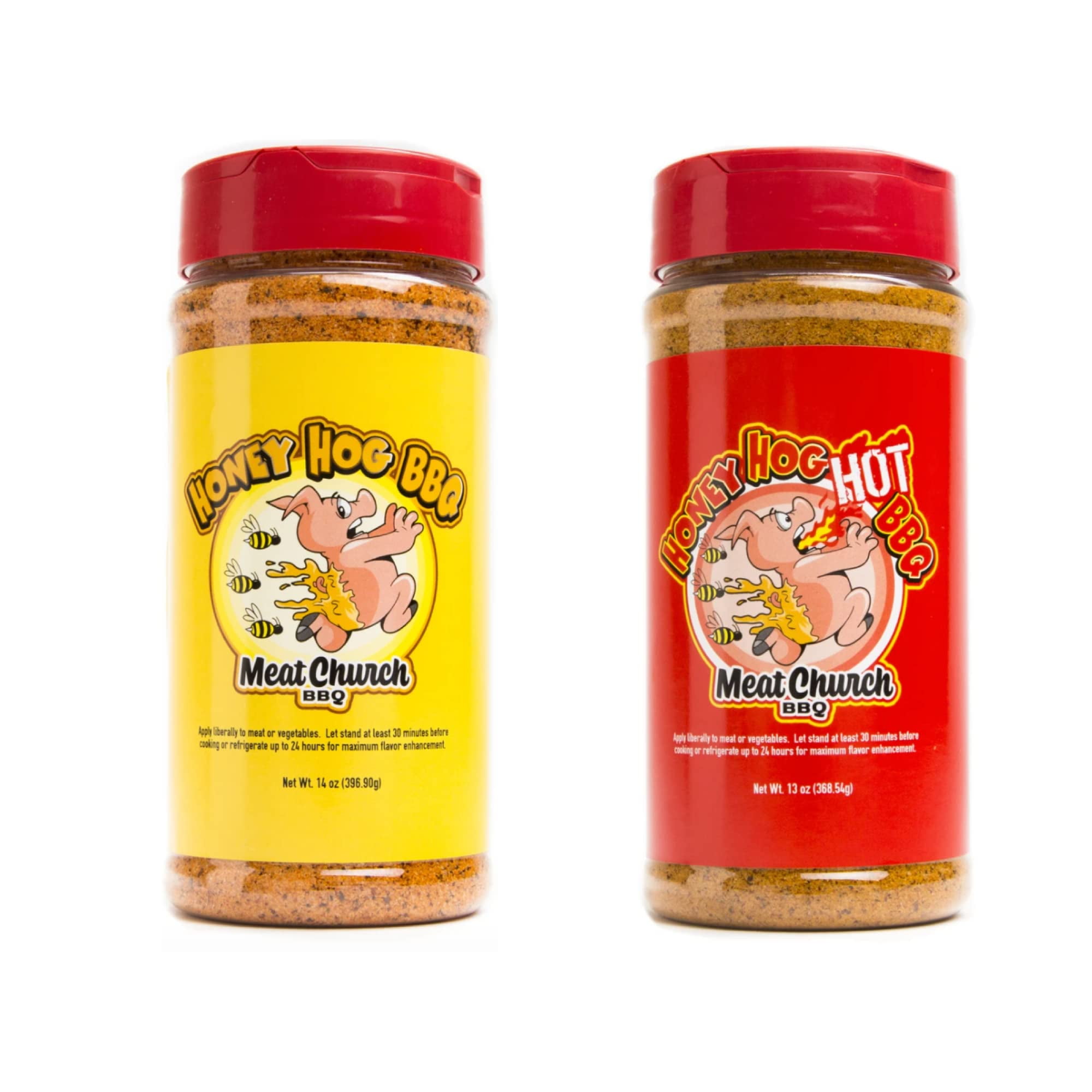 Meat Church Honey Hog STF9 BBQ Rub Combo Honey Hog (14 oz) and Honey