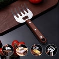 thumbnail image 1 of Meat Claw Tenderizer Shredder for BBQ Pulled Pork Chicken Beef - Stainless Steel Kitchen Meat Separator Tool - 5 Claw Food Fork for Shredding Chopping Roast Turkey - Heat Resistant Hand Safe, 1 of 6