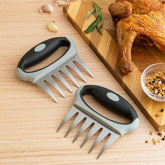 Meat Claws 2 Pack, Shredding Meat Bear Claws, Meat Shredder Tool Bear Claws Chicken Shredder Smoker Grill Accessories for Turkey, Christmas Stocking Stuffers BBQ Gifts for Men