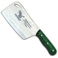 thumbnail image 1 of Meat Cleaver Green Frost Wood Handle, 1 of 1