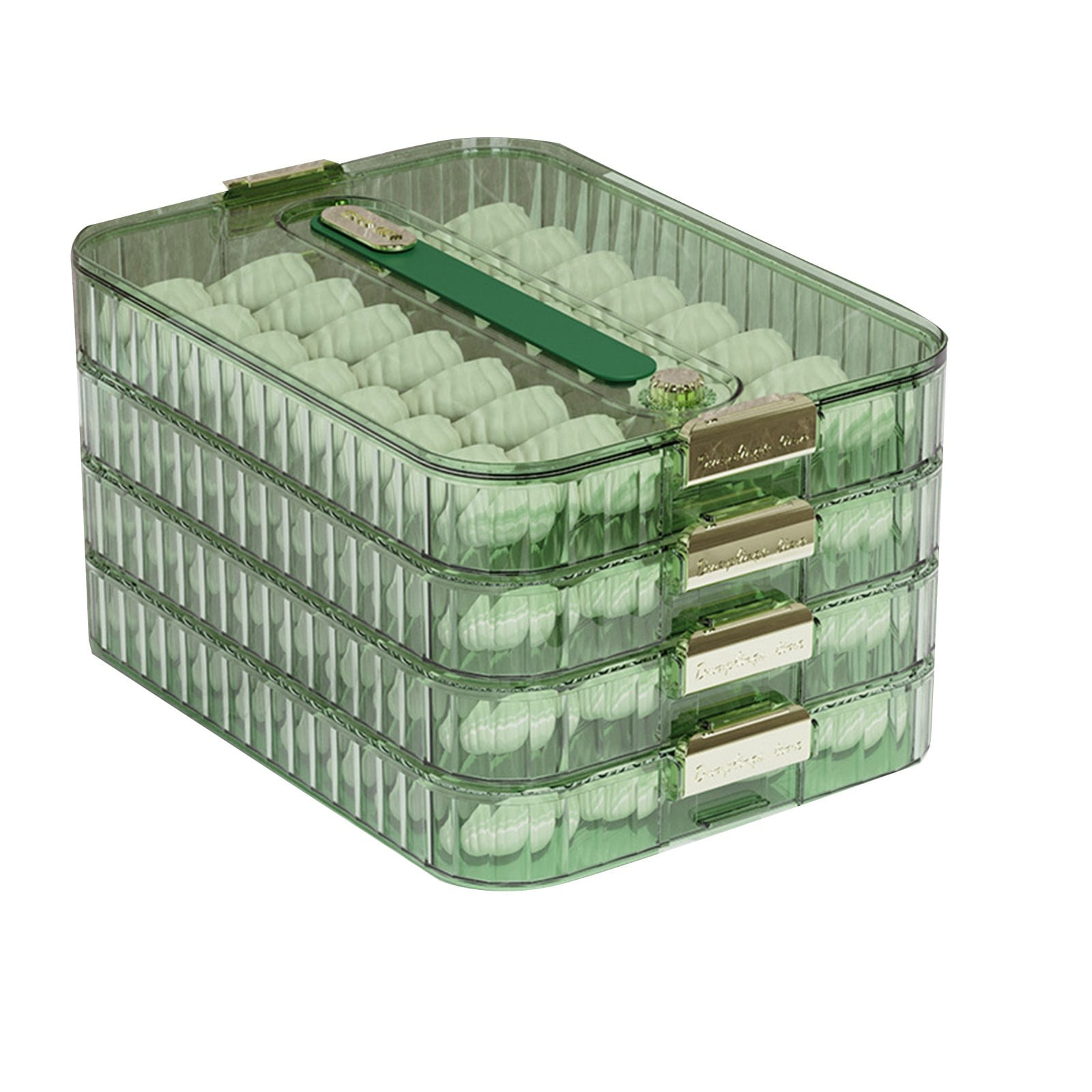 Meat Container for Fridge 3 Layer / 4 Layer Lunch Meat Container for