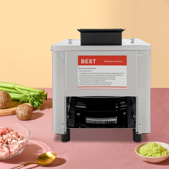 Meat Cutter Machine, Electric Meat Slicer, Stainless Steel Meat Cutting Machine Used To Cut Boneless Fresh Meat Such As Pork, Lamb, And Fish