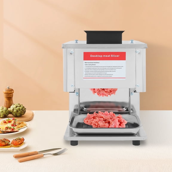 Meat Cutter for Pork Chicken Fish, Meat Slicer, Commercial Meat Cutter Machine,