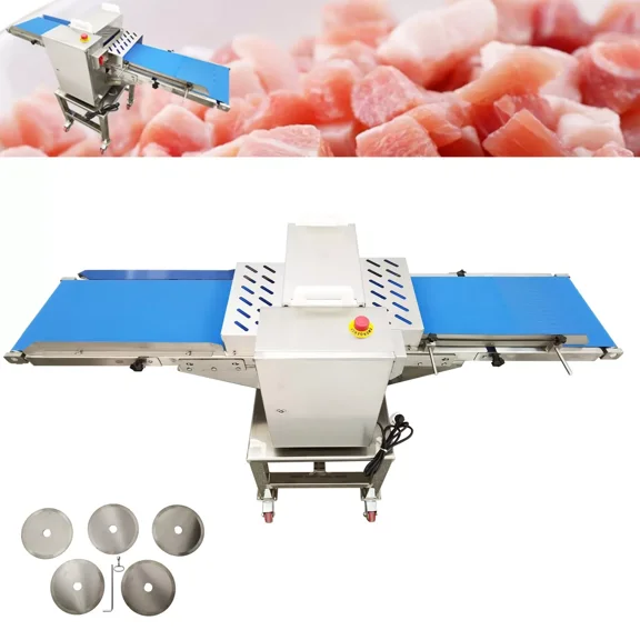 Meat Cutting Machine Slightly Frozen Fresh Meating Commercial Vertical Automatic Electric 110V 60HZ