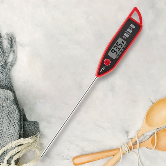 Meat Food Thermometer, Digital Candy Cooking Thermometer, Kitchen Cooking Thermometer Instant Read for BBQ Grill, Oil, Milk, Bath Water, Deep Fry, Candle Temperature
