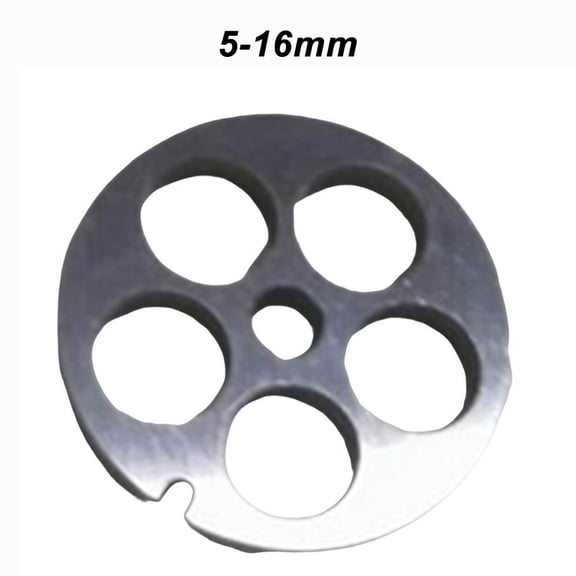 Meat Grinder Orifice Plate Stainless Steel Meat Grinder Orifice Plate, Easy to Clean, Durable Perforated Disc for Meat, Fish, and Vegetables, Maintains Meat's Natural Flavor, 16mm