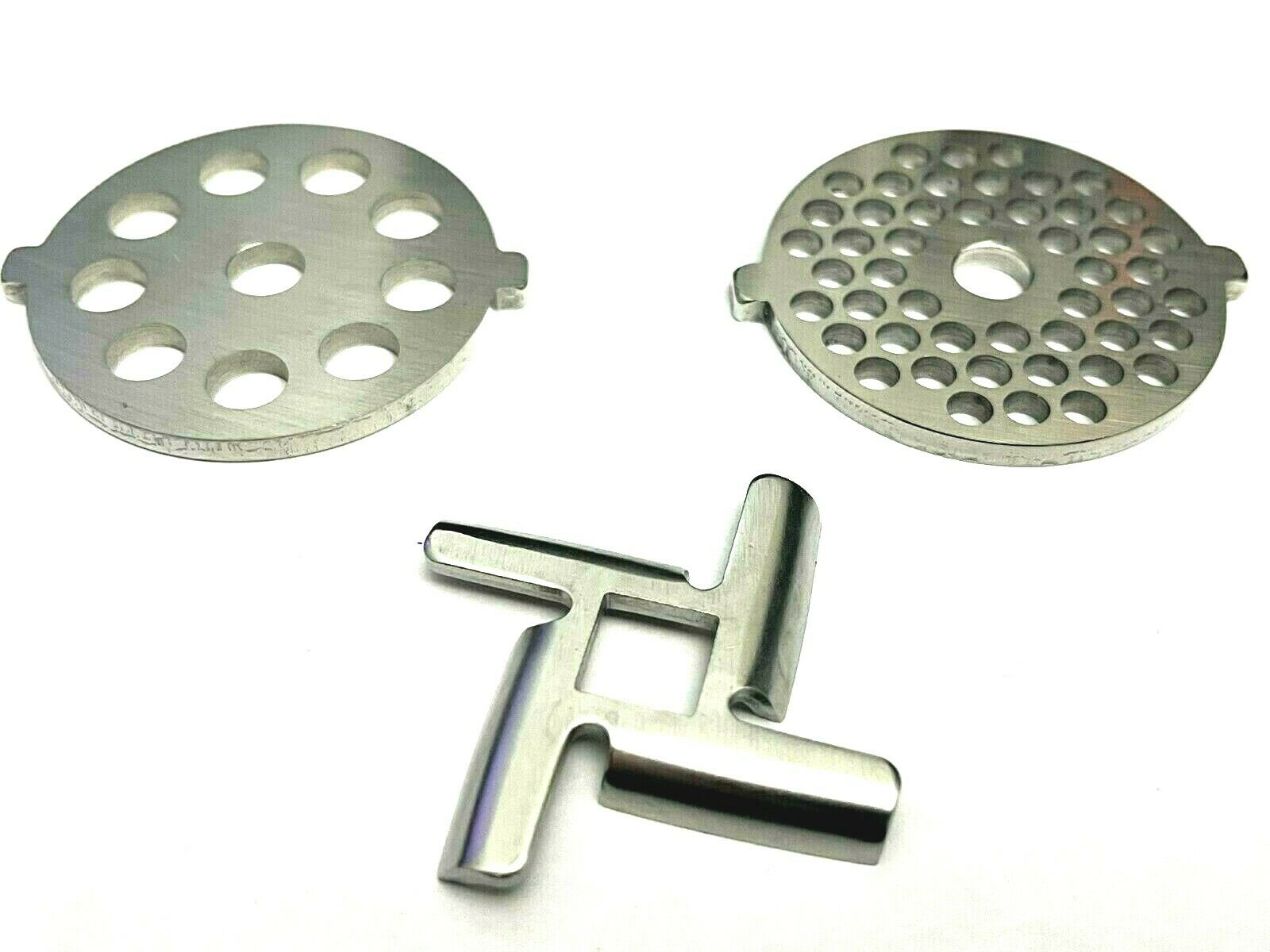 Meat Grinder Plates Blades Disc Knife Replacement for FGA KitchenAid