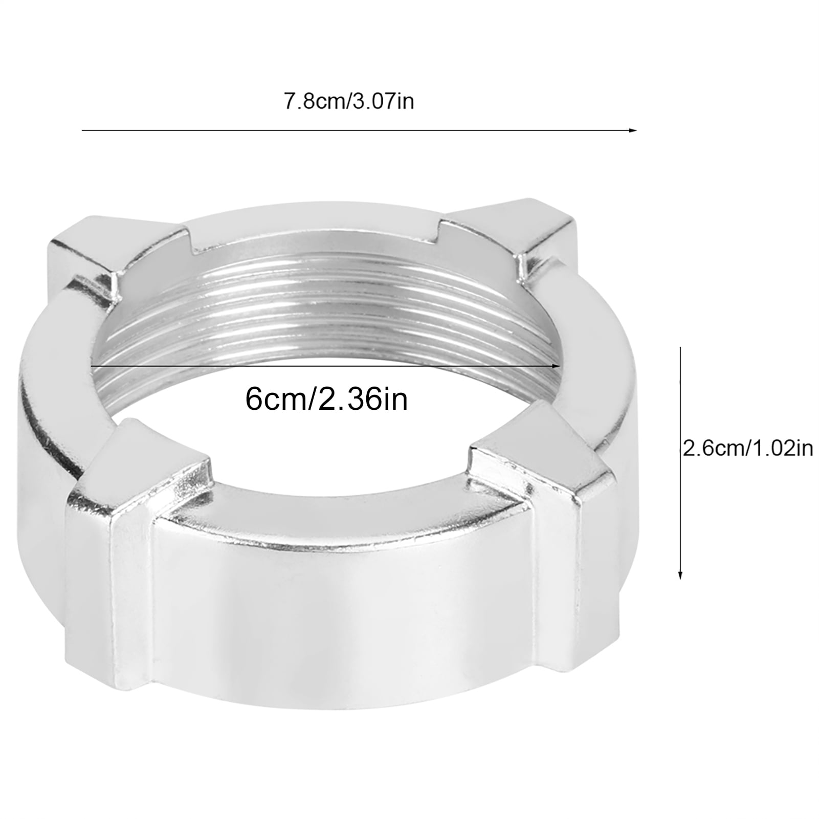 Meat Grinder Replacement Nut,Stainless Steel Meat Mincer Nut Grinder Attachment Kitchen Tools