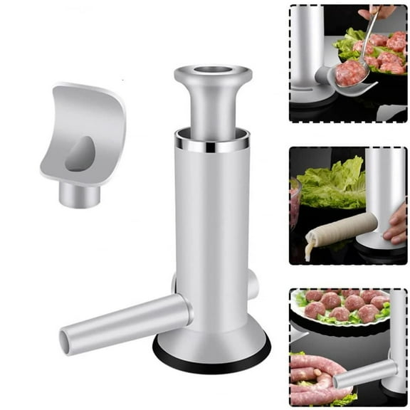 Meat Grinder,Sausage Stuffer Meatball Maker [2024 New] 2 In 1 Vertical Sausage Stuffer Machine Sausage Stuffer Kit Homemade Manual Sausage Maker Tool For Commercial Household Use