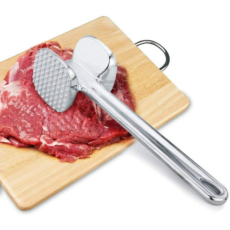 Meat Steak Tenderizer Hammer Double Sided Aluminum Steak Chicken Pork  Household Meat Hammer Kitchen Accessories Cooking Utensils