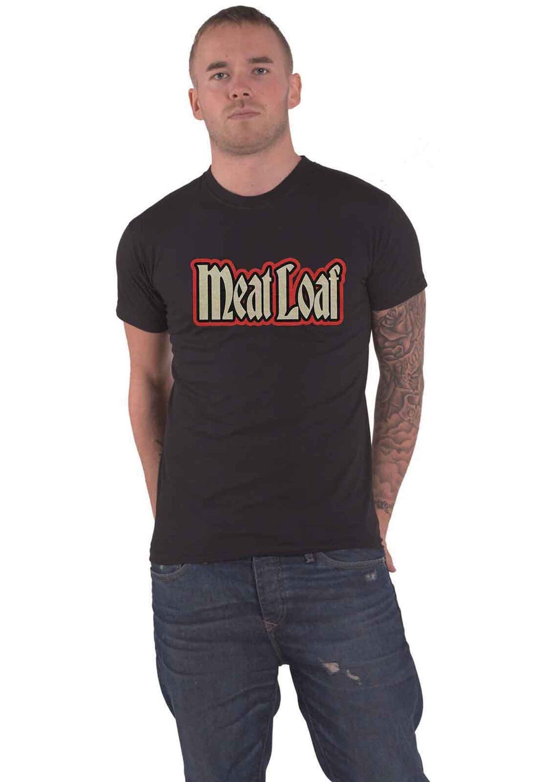 Meat Loaf Anything For Love Roses T Shirt