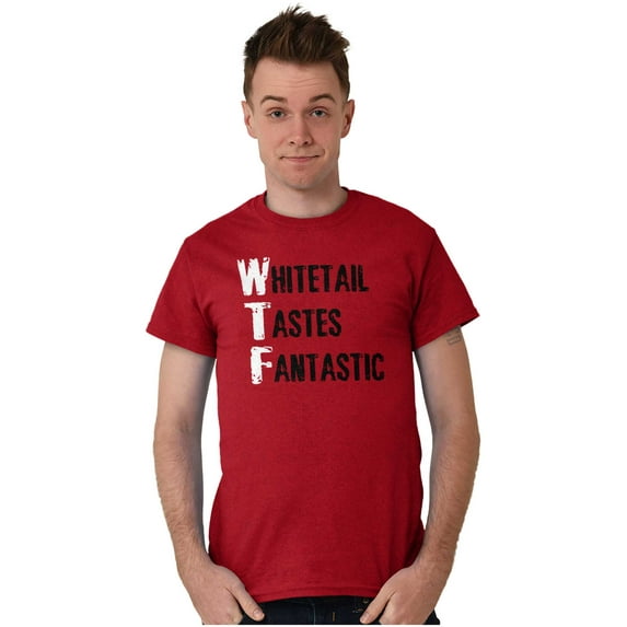 Meat Lover Deer Hunt Venison Hunting Plus Size Crewneck Graphic Tee Shirt Brisco Brands 3X