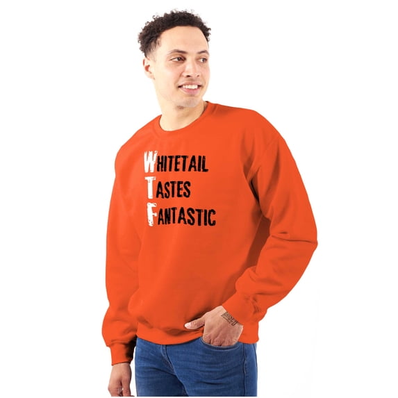 Meat Lover Deer Hunt Venison Hunting Unisex Plus Fleece Graphic Sweatshirt Brisco Brands 3X