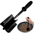 thumbnail image 1 of Meat Masher, 5 Curve Blade Hamburger Chopper, Heat Resistant Meat Masher for Ground Beef, Mix and Chop Kitchen Tool, Food Smasher Tool for Hamburger, Beef, Potato, Tomato, Avocado (Black), 1 of 7