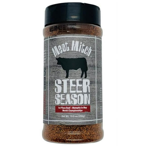 Meat Mitch 8068502 10.5 oz Steer Season BBQ Rub