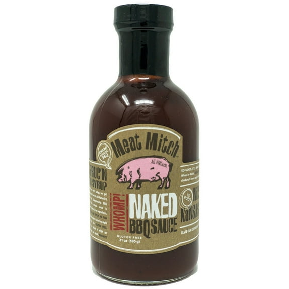 Meat Mitch Naked Whomp! HFCS Free BBQ Sauce