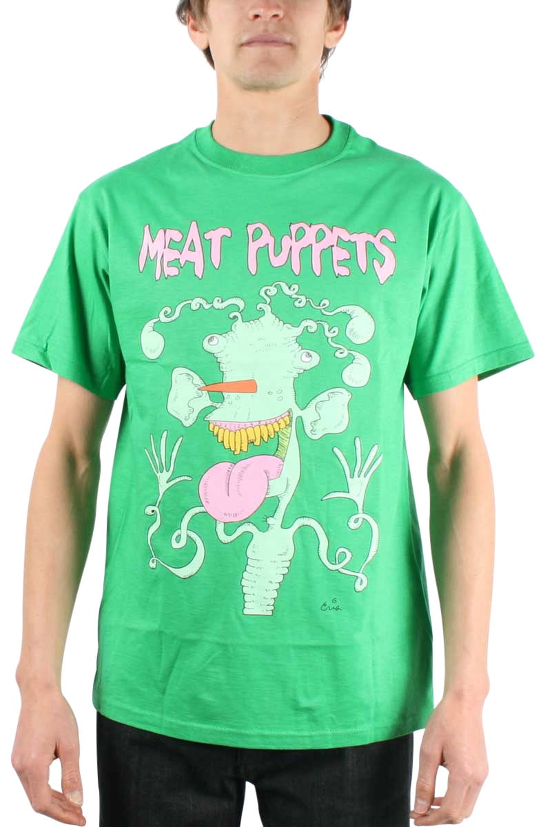 Meat Puppets - Mens Monster T-shirt in Kelly - Walmart.com