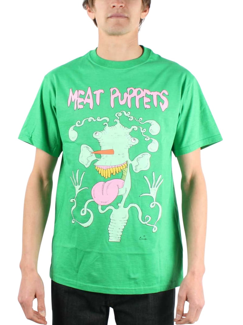 Meat Puppets - Mens Monster T-shirt in Kelly - Walmart.com