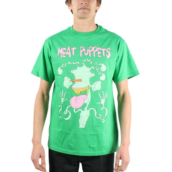 Meat Puppets - Mens Monster T-shirt in Kelly