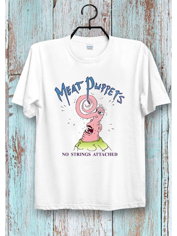 Meat Puppets T Shirt No Strings Attached Cool Ideal Tee Top for Ladies and Gentlemen
