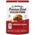 thumbnail image 1 of Meat Shredz - Sriracha Flavor Dried Pulled Pork,  10 g of Protein, Shelf-Stable 2.2 oz Resealable Pouch, 1 of 9