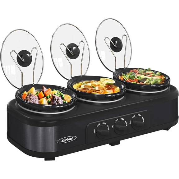 Meat Slicers, Electric Meat Slicer Machine for Home with 2 Removable 7.5'' Blades ETL Certified, Adjustable Thickness Deli Slicer - Food Cutter Machine for Bread Cheese