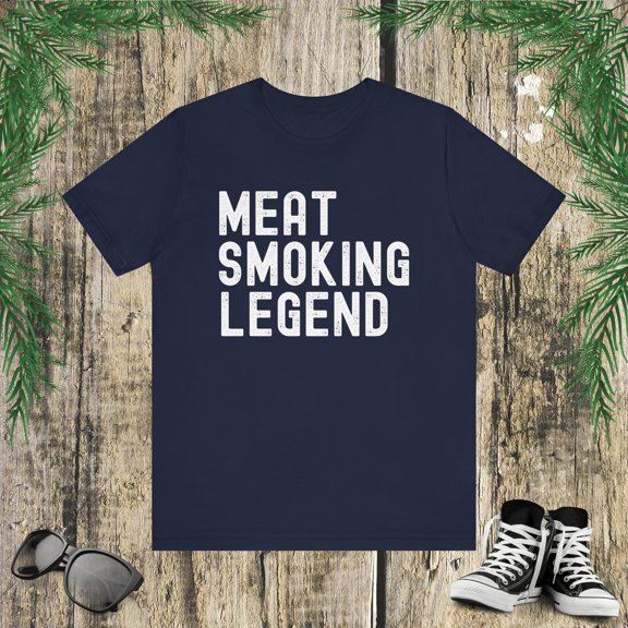 Meat Smoking Legend cool pitmaster meat smoker meat lover Unisex T-shirt