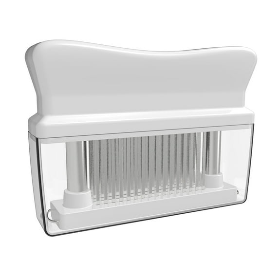 Meat Tenderizer with 48 Stainless Steel Needle Blades Meat Tenderizing and Marinate Tool Kitchen Tenderizers Cooking Grilling BBQ Marinade Flavor Maximizer