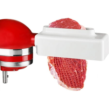 Meat Tenderizer Attachment for KitchenAid – Meat Tenderizer Machine for All KitchenAid and Cuisinart Stand Mixers, Meat Tenderizer with Stainless Steel Gears