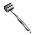 thumbnail image 1 of Meat Tenderizer Hammer Mallet Stainless Steel Durable Design for Home Kitchen Cooking Tool Use, 1 of 9