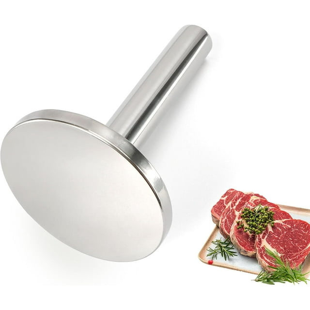 Meat Tenderizer Hammer, Meat Pounder Flattener, Stainless Steel Kitchen