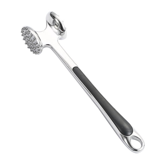 Meat Tenderizer Mallet 304 Stainless Steel, Dual Side Meat Hammer Chicken Pounder, Heavy Duty Meat Beater for Steak and Beef, Meat Pounder Kitchen Cooking Mallet Dishwasher Safe