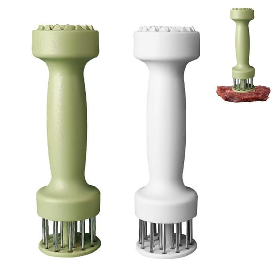 Meat Tenderizer Tool,2026 New Stainless Steel Meat Tenderizer with 21 Sharp Needles, Steak Tenderizers Mallet,BBQ Kitchen Cooking Tool, Meats Marinating Tools for Steak, Beef and Chicken