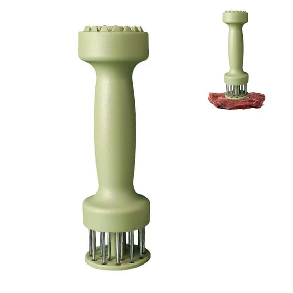 Meat Tenderizer Tool,2026 New Stainless Steel Meat Tenderizer with 21 Sharp Needles, Steak Tenderizers Mallet,BBQ Kitchen Cooking Tool, Meats Marinating Tools for Steak, Beef and Chicken