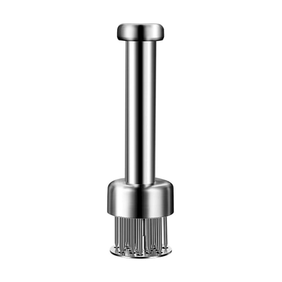 Meat Tenderizer Tool, with 21 Needles Retractable Safety Guard,Stainless Steel Meat Tenderizer,Kitchen Gadgets for Tenderizing and Cooking Bbq, Marinade, Steak, Beef,Meat Tenderizer Tools,(Silver)