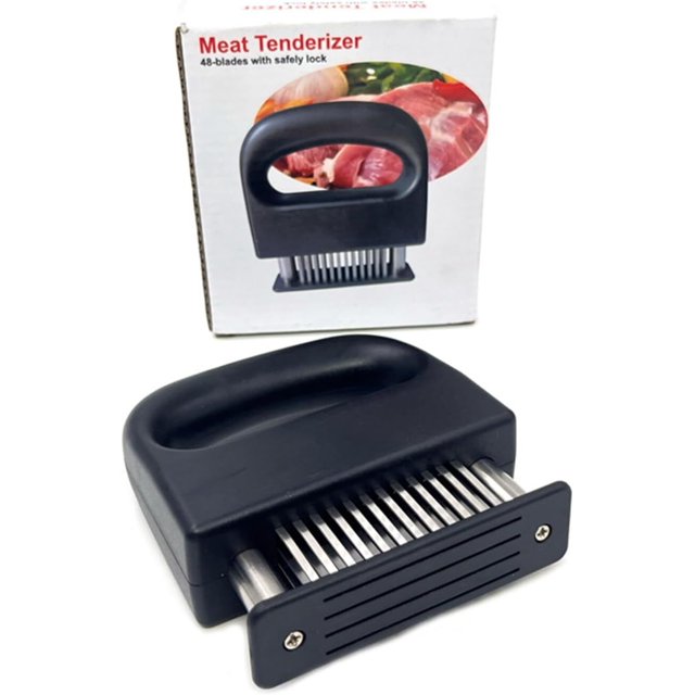 Meat Tenderizer Tool, 48 Stainless Steel Ultra Sharp Needle Blades Meat