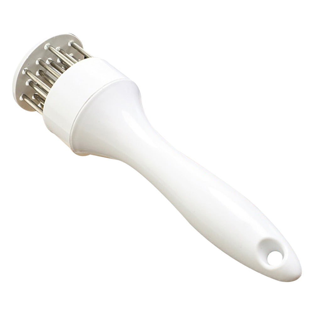 Stainless Steel Meat Tenderizer Tool – 21 Needle Mallet For Steak, Chicken, Pork, With Cleaning Brush - View #8
