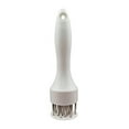 thumbnail image 1 of Meat Tenderizer Tool for Steak and Beef 16 Stainless Steel Blades Professional Needle Meat Mallet Hammer for Kitchen Cooking Poultry Pork Marinade Accessory White White, 1 of 3