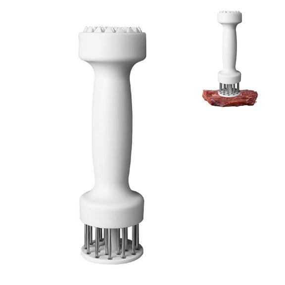 Meat Tenderizers, 2026 New Stainless Steel Steak Tenderizer Needle, Meat Tenderizers Tool, 20 Pin Steak BBQ Kitchen Cooking Tools, Meats Marinating Tool for Steaks, Beef Chicken